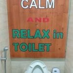 Vtipná denpasarská toaleta